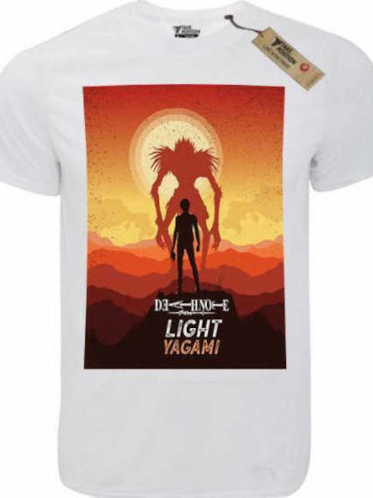 Takeposition Light Yagami Tricou Death Note Alb