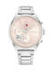 Tommy Hilfiger Quinn Women's Watch Chronograph with Silver Metal Bracelet