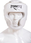 PU helmet with cross closure on top F-1039-A2 White
