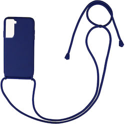 Sonique CarryHang Umschlag Rückseite Silikon 0.5mm Dark Blue (Galaxy S21 5G)