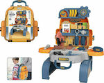 ToyMarkt Kids Workbench Πάγκος με Εργαλεία Backpack for 3+ Years Old 23pcs