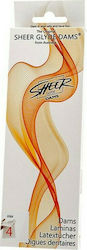Glyde Προφυλακτικά Sheer Glyde Dams 4τμχ Strawberry