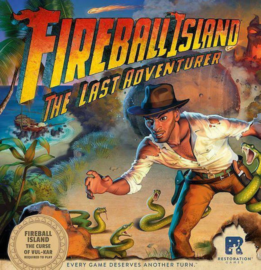 Board Game Fireball Island: The Curse of Vul-Kar The Last Adventurer for 2-4 Players 7+ Years Old (EN) Restoration Games