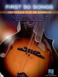 Hal Leonard First 50 Songs You Should Play pentru Instrumente cu coarde Mandolina