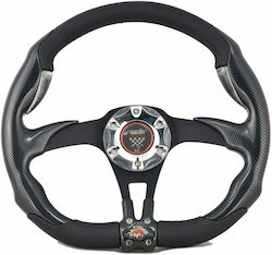 Simoni Racing Aluminium X4 Leather Three Spoke ...