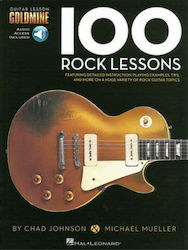 Hal Leonard Goldmine Guitar Lesson Learning Method for Guitar 100 Rock Lessons