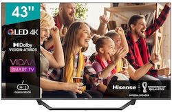 Hisense Smart Τηλεόραση 43" 4K UHD QLED 43A7GQ HDR (2021)