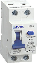 Elmark JEL5 Phase 2-Pole Earth Leakage Relay 40A 230V 40041