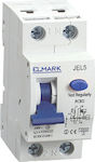 Elmark JEL5 Phase Relays Leckage der Erde 32A Double Pole with Voltage 230V 40035