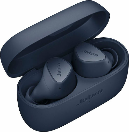 Jabra Elite 3 In ear Bluetooth хендсфри Слушалки с Устойчивост на Пот и Кутийка за Зареждане Navy