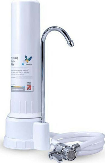 Doulton D-CP101 Wasserfiltrationssystem Arbeitsplatte mit Wasserhahn & Ersatzfilter Doulton BioTect Ultra M12 0,5μm