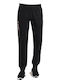 Sweatpants with Elastic Black