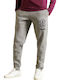 Collegate Sweatpants with Elastic Grey Grit