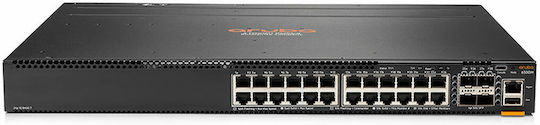 Aruba Aruba 6300M Managed L3 Switch με 24 Θύρες Gigabit (1Gbps) Ethernet και 24 SFP Θύρες