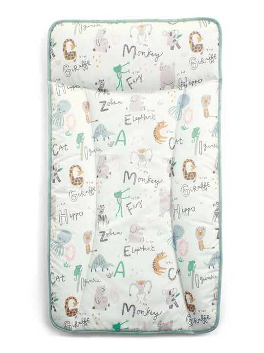 Mamas & Papas Saltea Animal Alphabet din plastic Multicolor 45x80cm