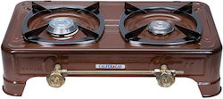 Calfer Gas ΤΑ-020 Liquid Gas Countertop Double ...