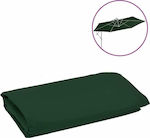 vidaXL Replacement Umbrella's Fabric Green 3.5m