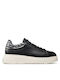 Emporio Armani Γυναικείο Flatform Sneaker Μαύρο