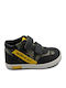 Kids Sneakers High with Scratch Black