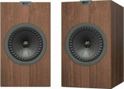 Kef Q150 Ζεύγος Ηχείων Hi-Fi Βιβλιοθήκης 100W 2 Δρόμων Π18xΒ27.8xΥ30.3εκ. Καρυδιά