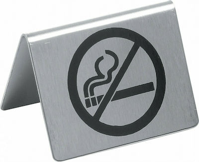 Ταμπελάκι "No Smoking" 50x35x(h)40 Π5xΥ3.5cm