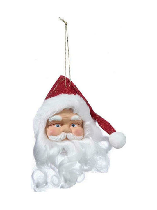 Atmosphera Christmas Santa Claus Ornament Red 5x9cm