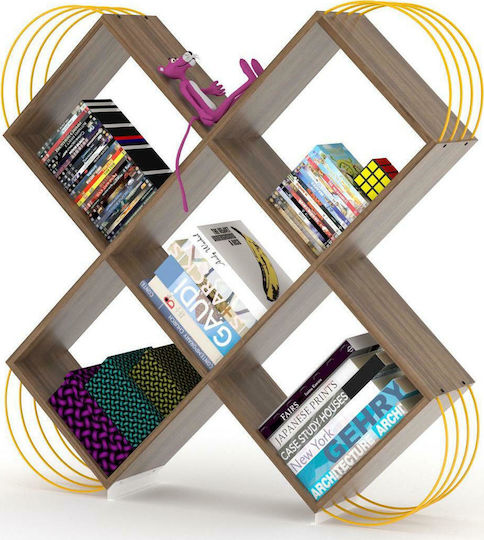 ArteLibre Bibliothek Fall Karydi / Gelb 120x25x120cm