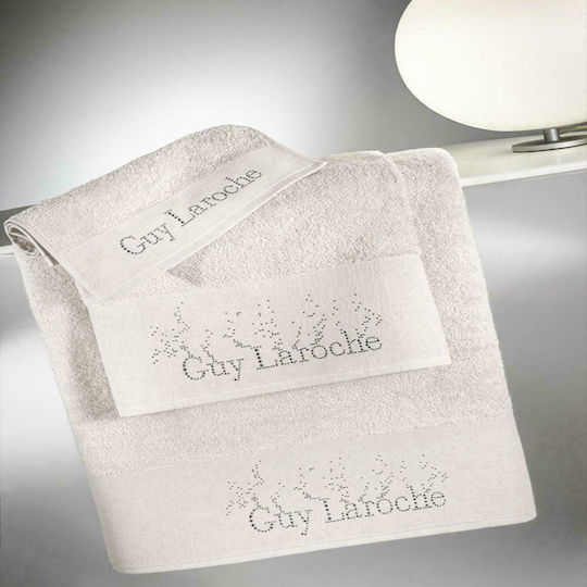 Guy Laroche Set Prosoape de Baie 3 buc Pandora Ivory Greutate 500gr/m²