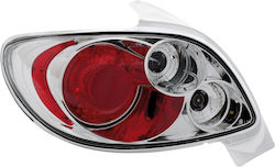 Dectane Πίσω Φανάρια για Peugeot 206 1998-2009 2τμχ Dectane Πίσω Φανάρια για Peugeot 206 1998-2009 2τμχ