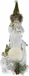 Iliadis Illuminated Santa Claus Green 28x15.5x12cm