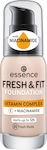 Essence Fresh & Fit Vitamin Complex Liquid Make Up 20 Fresh Nude 30ml