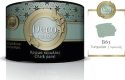 Pellachrom Deco Chalk Paint Χρώμα Κιμωλίας B63 Τιρκουάζ 375ml