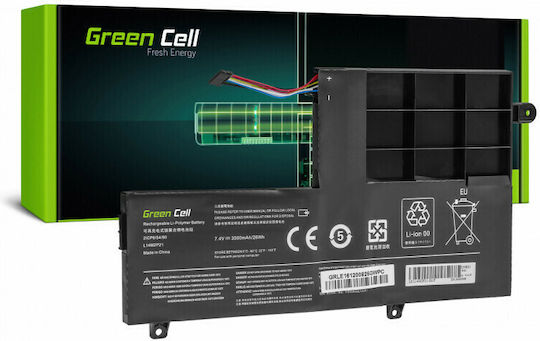 Green Cell Compatible Battery for Lenovo Yoga 500-14/500-14IBD/500-14ISK/500-15/500-15IBD with 3150mAh