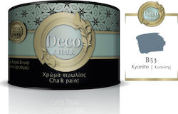 Pellachrom Deco Chalk Paint Χρώμα Κιμωλίας B53 Κυανίτης Μπλε 375ml