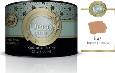 Pellachrom Deco Chalk Paint Χρώμα Κιμωλίας B43 Τοπάζιο Εκρού 375ml