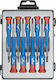 King Tony Set 9 Electrician VDE Precision Screwdrivers