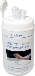 LogiLink LogiLink Büroreinigungsmittel Reinigungstücher 100 Stück