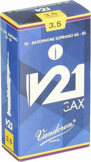Vandoren Ancii Pentru Instrumente De Suflat Bb Clarinet V21 Rezistență 3.5 Καλάμι Pentru Clarinet / Saxofon