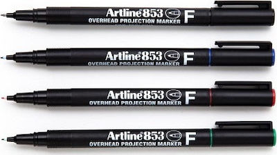 Artline EK-853 Μαρκαδόρος Σχεδίου Μπλε