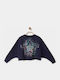 Kinder-Sweatshirt Marineblau