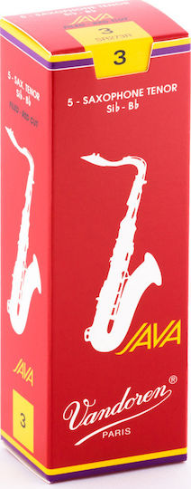 Vandoren Anci Pentru Instrumente De Suflat Tenor Sax Java Roșu Rezistență 3 Anci Pentru Saxofon