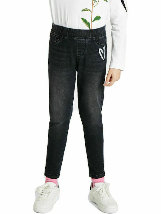 Desigual Cleo Kinder-Jeanshose Schwarz