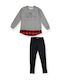 Kids' Set with Leggings Winter 2pcs Gray