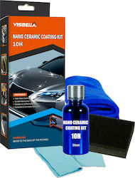 Visbella Nano Ceramic Coating Kit 10H Σετ Κεραμικής Επίστρωσης 30ml