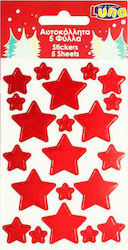 Luna Christmas Stickers with Star 8x12cm