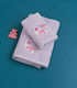 Palamaiki Set of baby towels 2pcs Fudge Lilac Weight 380gr/m²