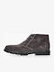 Hernest Suede Γκρι Ανδρικά Μποτάκια
