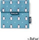 Penguin Kinder Lunchtasche Hellblau