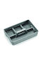 Kis Plastic Cutie de Depozitare Gri 34x23x6.5cm 1buc