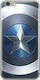 Marvel Electronics Captain America Back Cover Σιλικόνης Μπλε (iPhone XS Max)